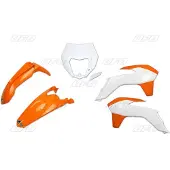 Ufo Kit De Plásticos Ktm Exc/exc-f 2014-2016 With Headlight Ktkit524-999w