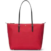 Ralph Lauren para mulher. 431916737024 Bolsa Keaton Média vermelha (OSFA), Vermelho, Casual, Polister Reciclado