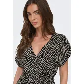 ONLY Vestido 'ONLZilla Adele' cinzento claro / preto