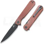 Bestechman Navalha Flick - PVD - G10, marrom