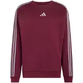 Adidas Moletom Essentials 3 Stripes Fleece