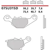 Brembo Pastilhas De Freio 07su31sd