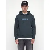 Jack & Jones Sweatshirt 'JJMUNK' azure / cinzento escuro