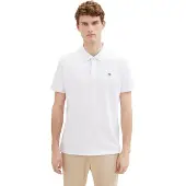 Tom Tailor Polo De Manga Curta Basic Contrast