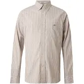 Gant Camisa bege / preto / branco