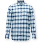 Fynch&Hatton Camisa azul / branco