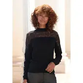 LASCANA Pullover preto