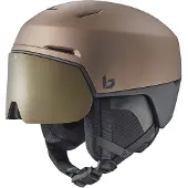 Bolle - Capacetes ski homem - X-Fusion Tungsten Black Matte Photochromic Gold para Unissexo - Tamanho 59-62 cm - Castanho