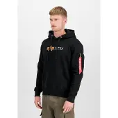 Alpha industries Moletom Com Capuz Label
