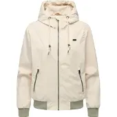 Ragwear Plus Casaco funcionais 'Nuggeta' ecru / cáqui