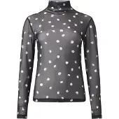 Lala Berlin Camisa preto / branco