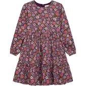 DANAMADE Vestido 'Hanne' verde escuro / lavanda / rosa claro / bordeaux