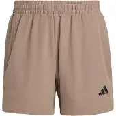 Adidas Calças de desporto 'D4T PrimeLift' camelo / preto