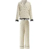 Imily Bela Pijama bege / castanho / preto