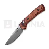 Benchmade Navalha SlipRidge, wooden handle