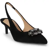 Ralph Lauren Sapatos abertos atrás 'LOLAH' preto