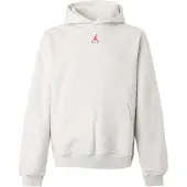 Jordan Sweatshirt 'Brooklyn' cinzento claro / vermelho / preto
