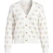 Imily Bela Casaco de malha bege / branco