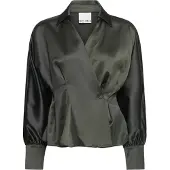 Ichi Blusa 'RUTH' castanho escuro