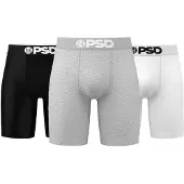 PSD Boxers cinzento / preto / branco