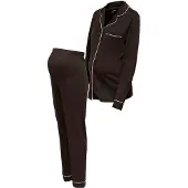 ONLY Maternity Pijama 'OLMHANNA' chocolate