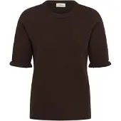 Cream Pullover 'Dela' mocha