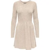 ONLY Vestido de malha 'ONLFia' estuque