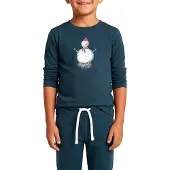 Super.natural Camiseta De Manga Comprida Snowman Regular Fit