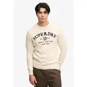 Superdry Pullover greige / preto