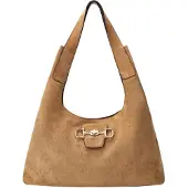GUESS Mala de ombro 'Sunset' castanho