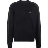 Adidas Originals Moletom 3 Stripes Fluffy Knit Crew