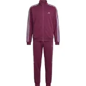 Adidas Fato de treino borgonha / branco
