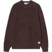 Carhartt WIP Pullover 'Anglistic' castanho escuro