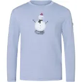 Super.natural Camiseta De Manga Comprida Snowman Regular Fit