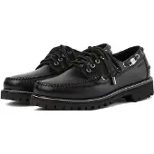 Karl lagerfeld JEANS Sapato Slip-on ' Kl x Bass Boat ' preto