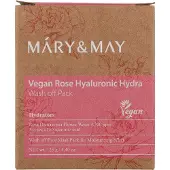 MARY & MAY Máscara Facial Rose Hyaluronic Hydra