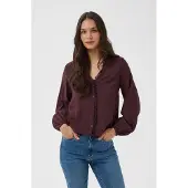 Kaffe Blusa 'KASollie' borgonha