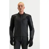 Alpinestars Calibre V2 Casaco de fato de couro Preto 52