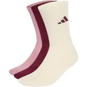 Adidas Meias de desporto 'Ess' creme / pitaya / bordeaux