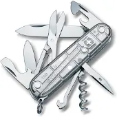 Victorinox Climber prateado transparente 1.3703.T canivete suiço