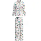 Imily Bela Pijama mistura de cores / branco