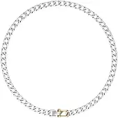 Emporio Armani Colar ouro / prata
