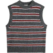 Levi's Pullover 'ALICE' verde escuro / carmesim / branco