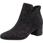 Tamaris Botas pelo tornozelo cinzento escuro / preto