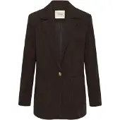Cream Blazer mocha