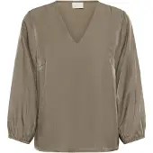 Kaffe Blusa 'KAIdana' sépia