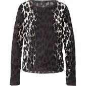 Monari Pullover creme / castanho escuro / preto