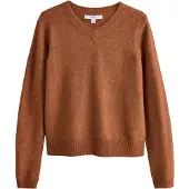 Next Pullover caramelo