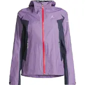 Schöffel Casaco outdoor 'Ryten' petróleo / lilás / vermelho / branco