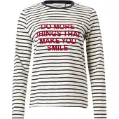 Weekend Max Mara Camisa 'VICINO' navy / púrpura / offwhite